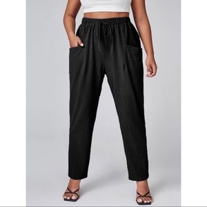 NWOT Black Tapered Pants